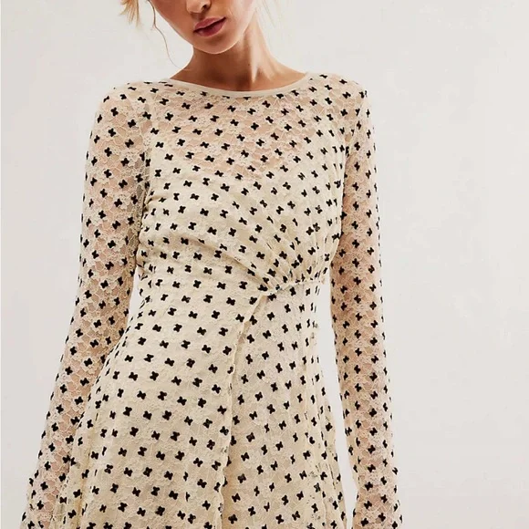 Free People Sheer Delight Dress - Picture 1 of 5